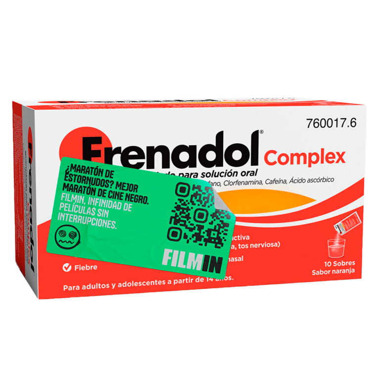 Medicamentos con pegatina, mismo tamaño_frenadol